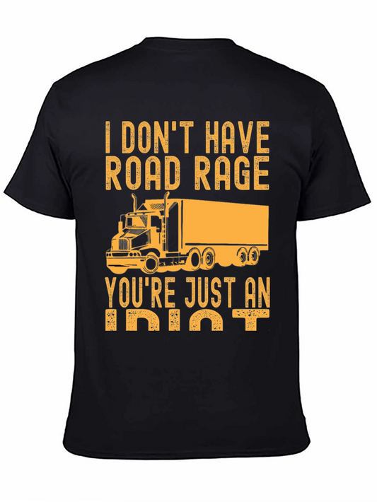 Road Rage Trucker Graphic T-Shirt