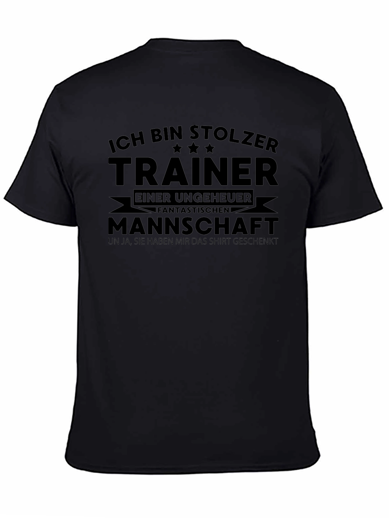 Proud Trainer T-Shirt - German Text Design