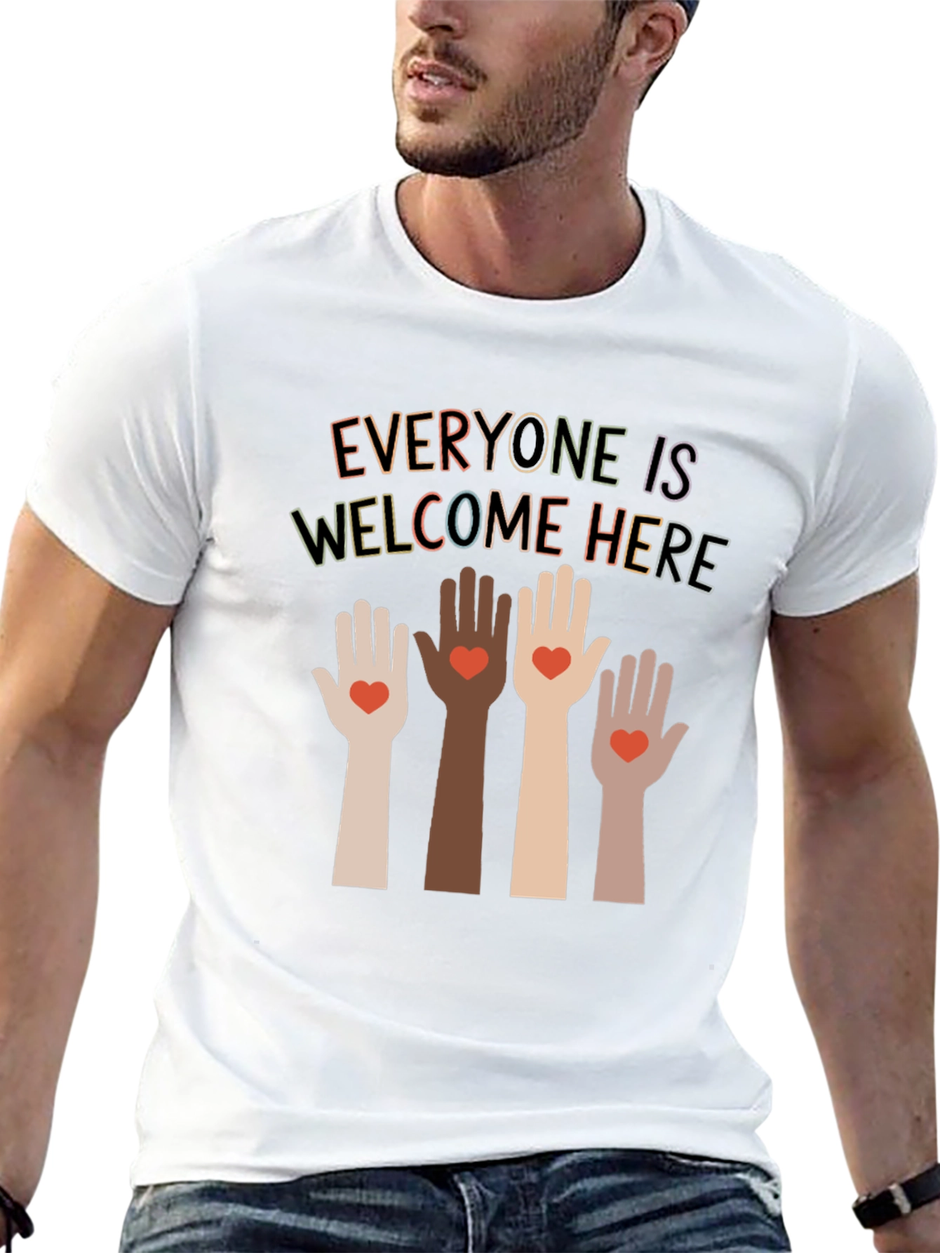 Everyone is Welcome Here T-Shirt