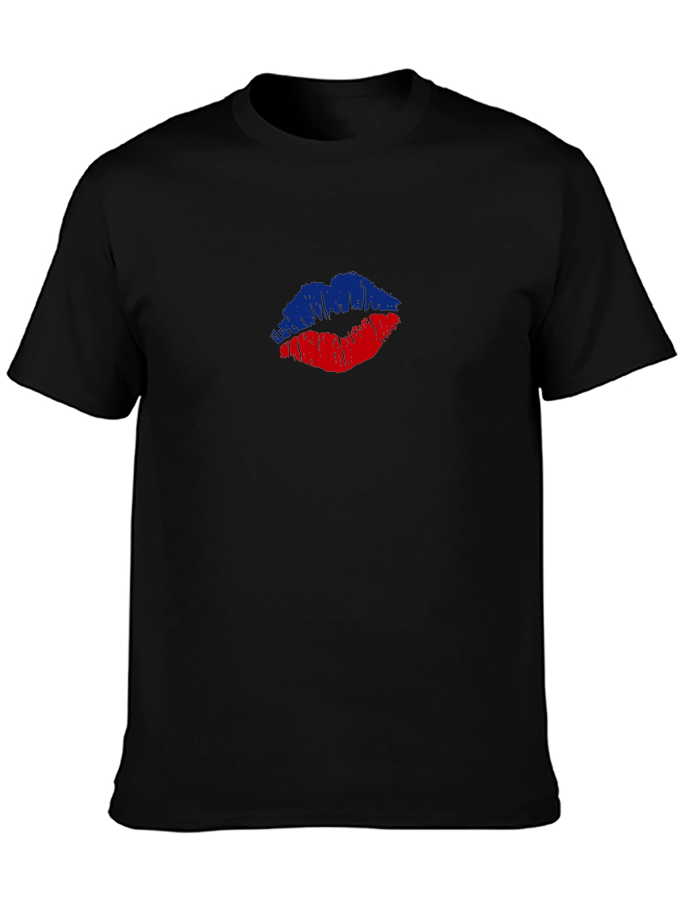 Haiti Flag Lips T-Shirt - Haitian Pride Tee