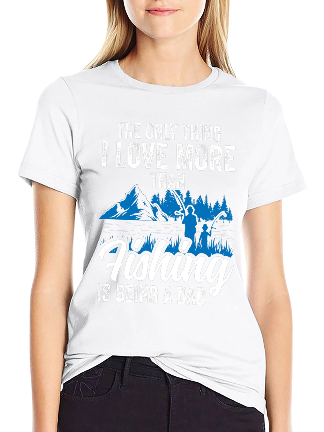 Fishing Dad Graphic Tee - Perfect Gift