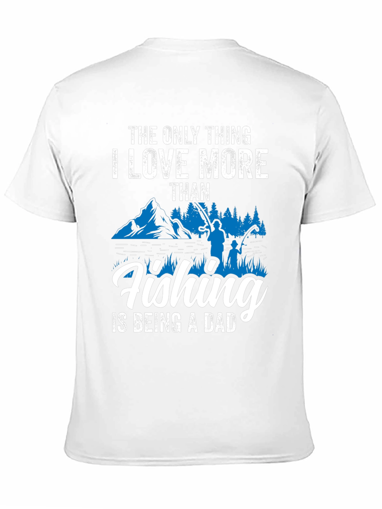 Fishing Dad Graphic Tee - Perfect Gift