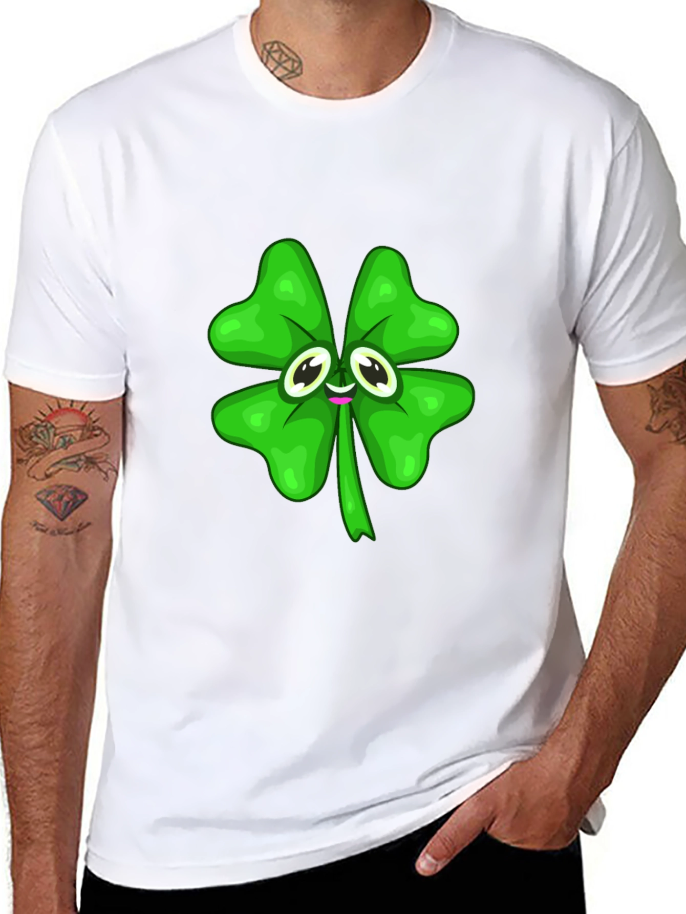 Lucky Clover Graphic Tee - St. Patricks Day