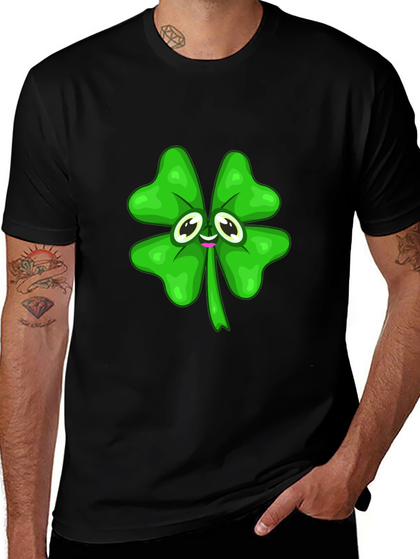 Lucky Clover Graphic Tee - St. Patricks Day