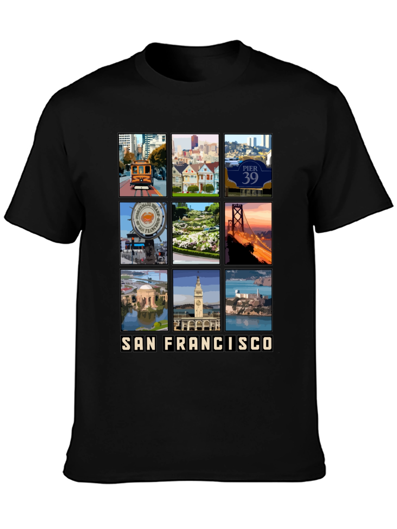 San Francisco Travel Souvenir T-Shirt