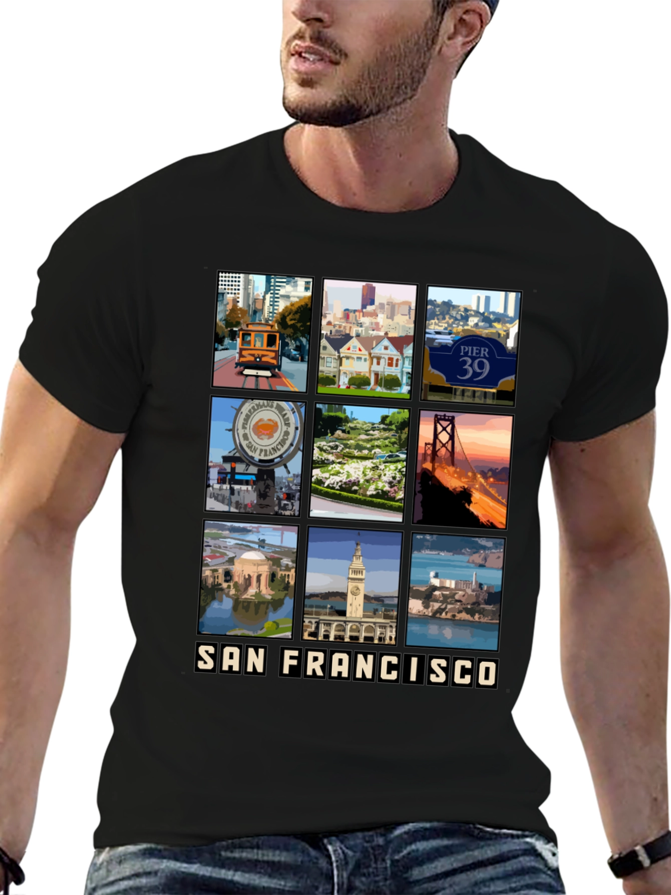 San Francisco Travel Souvenir T-Shirt