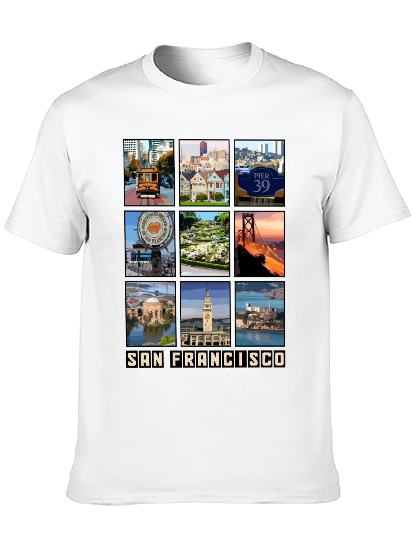 San Francisco Travel Souvenir T-Shirt