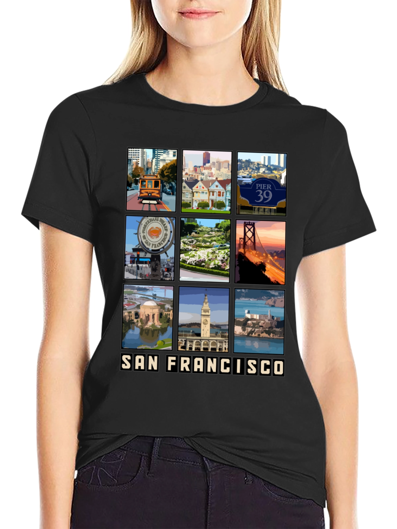 San Francisco Travel Souvenir T-Shirt