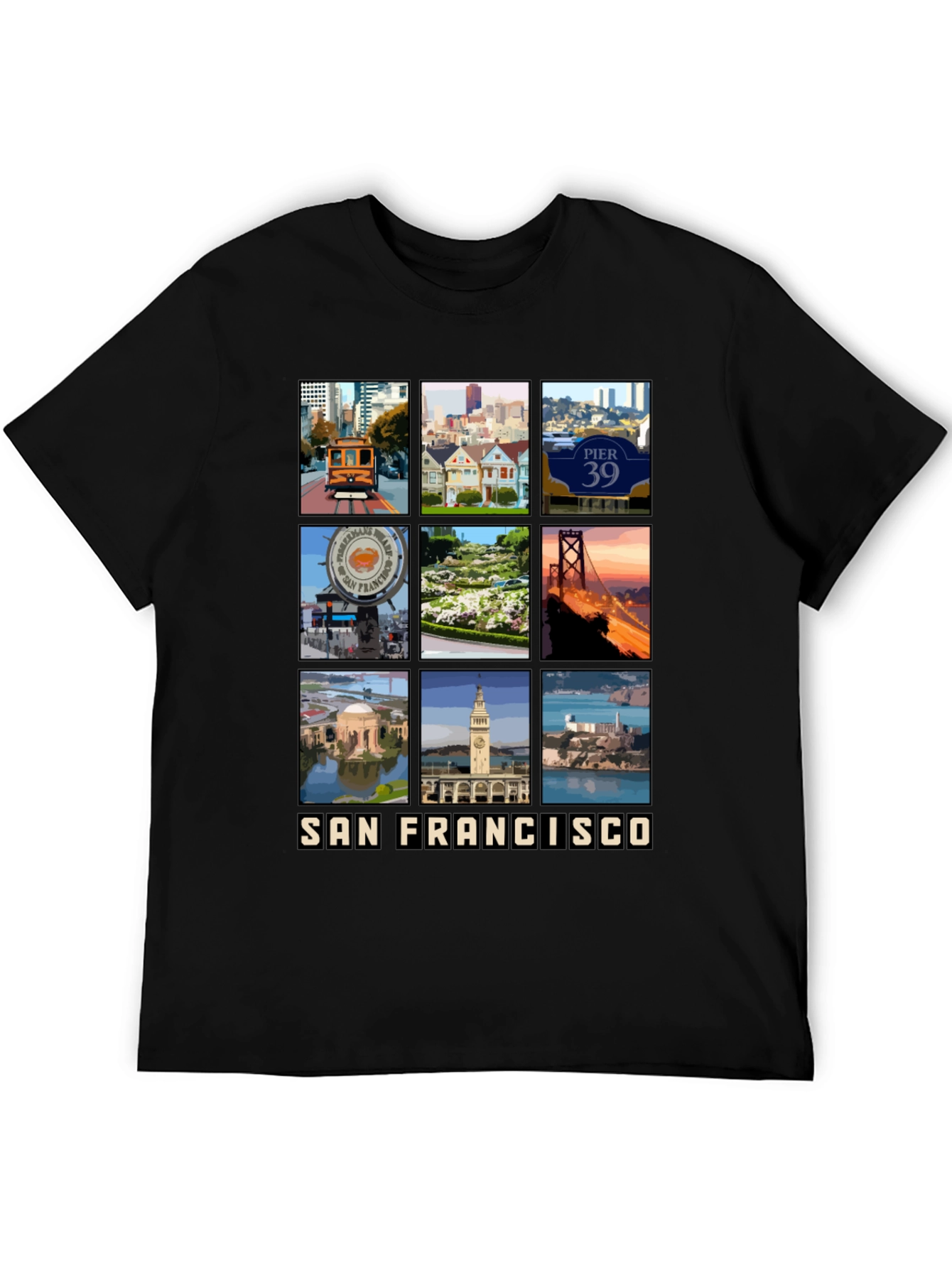 San Francisco Travel Souvenir T-Shirt