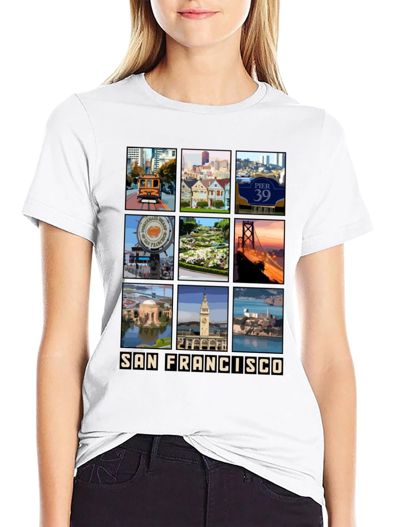 San Francisco Travel Souvenir T-Shirt