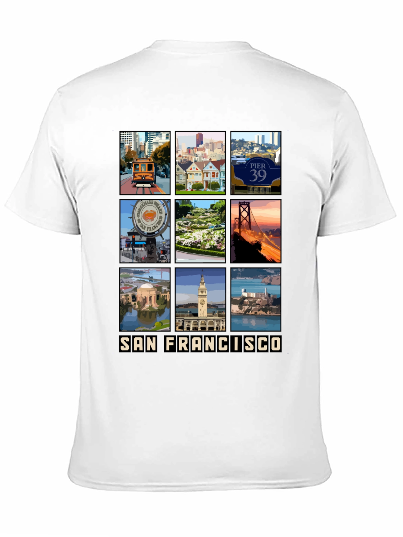 San Francisco Travel Souvenir T-Shirt