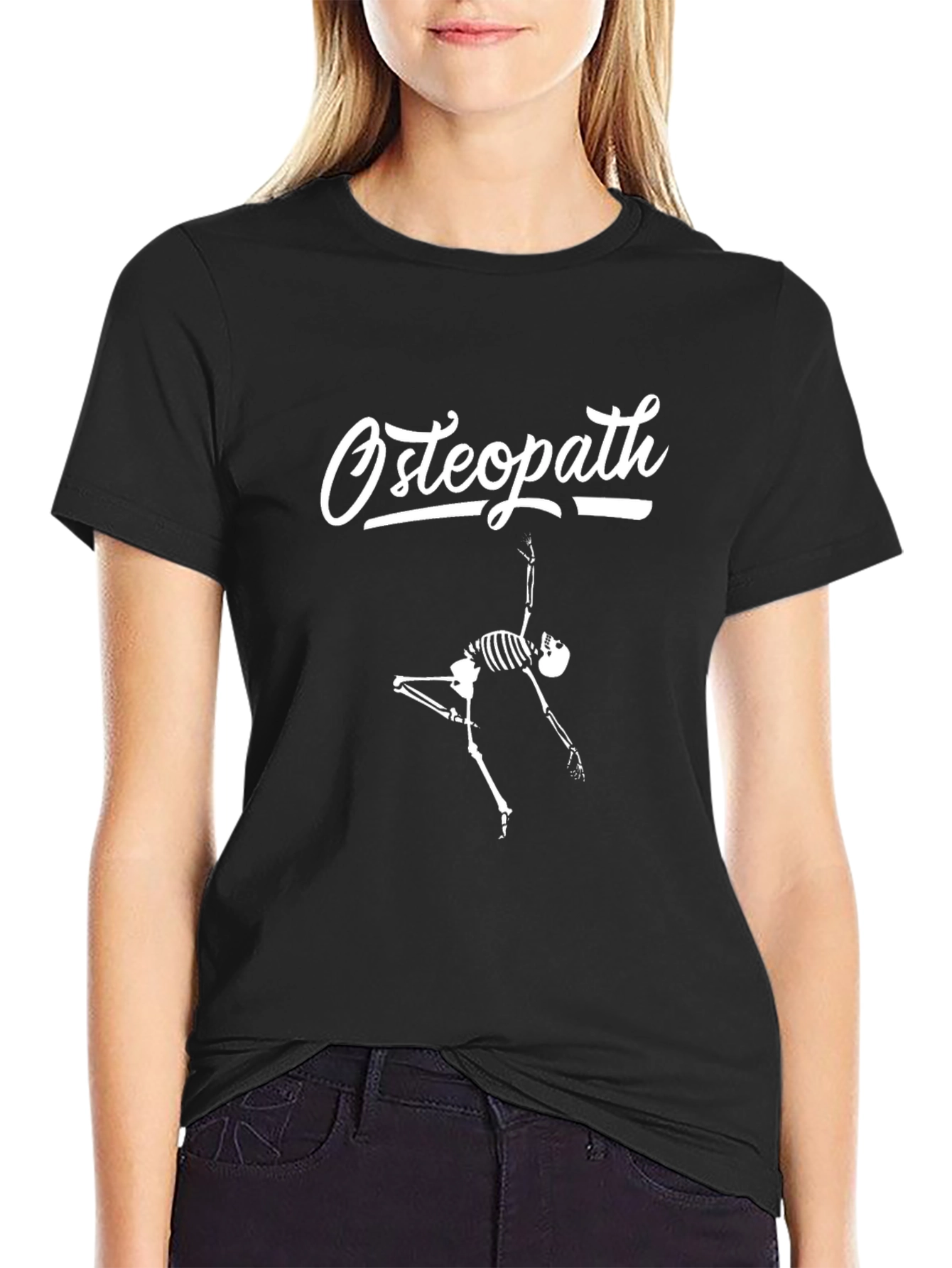 Osteopath Skeleton T-Shirt - Funny Medical Tee