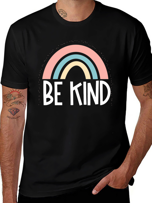 Be Kind Rainbow Graphic Tee
