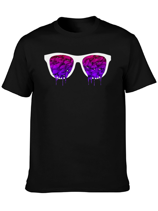 Sunglasses Graphic T-Shirt - White Frame
