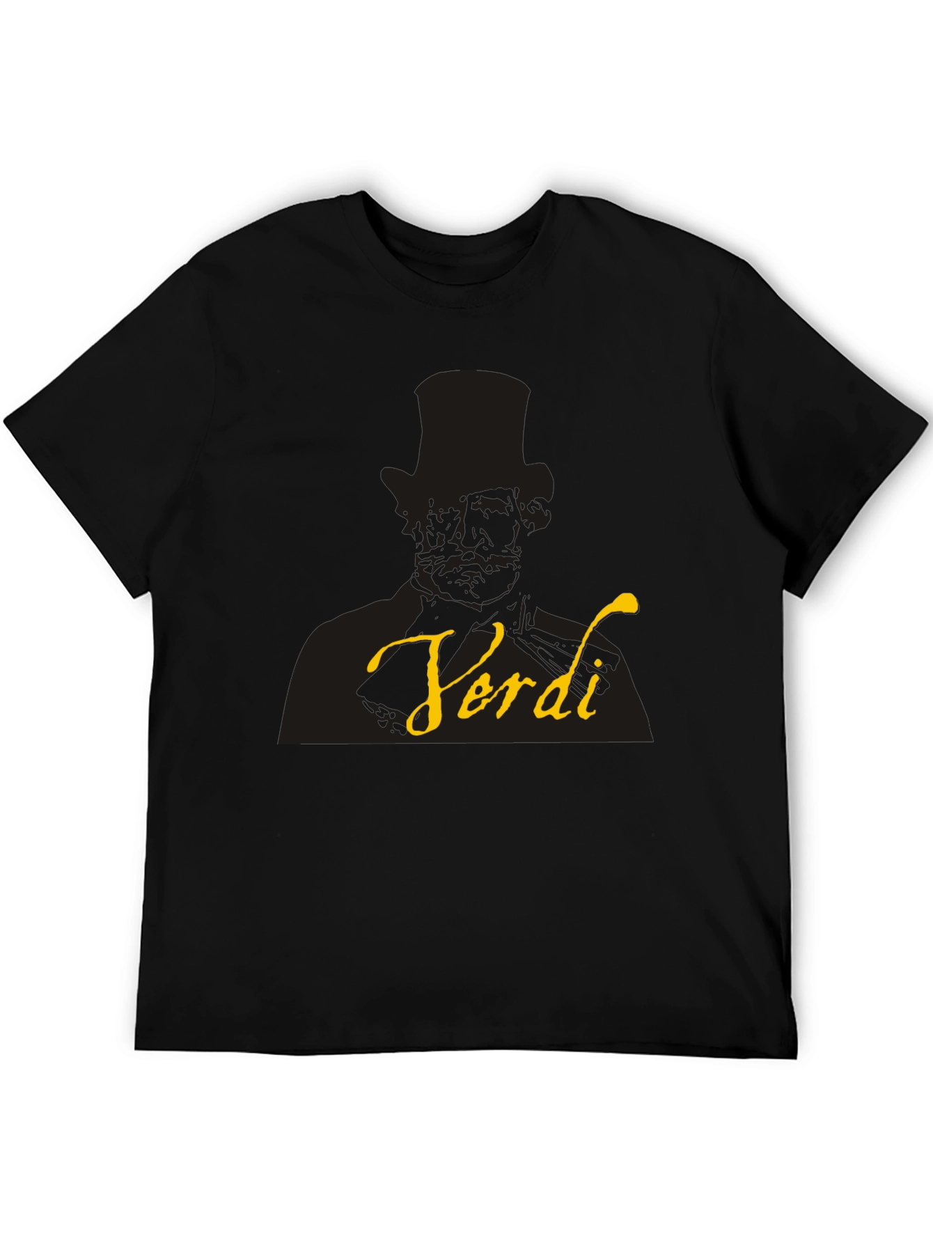 Verdi T-Shirt - Black Graphic Tee