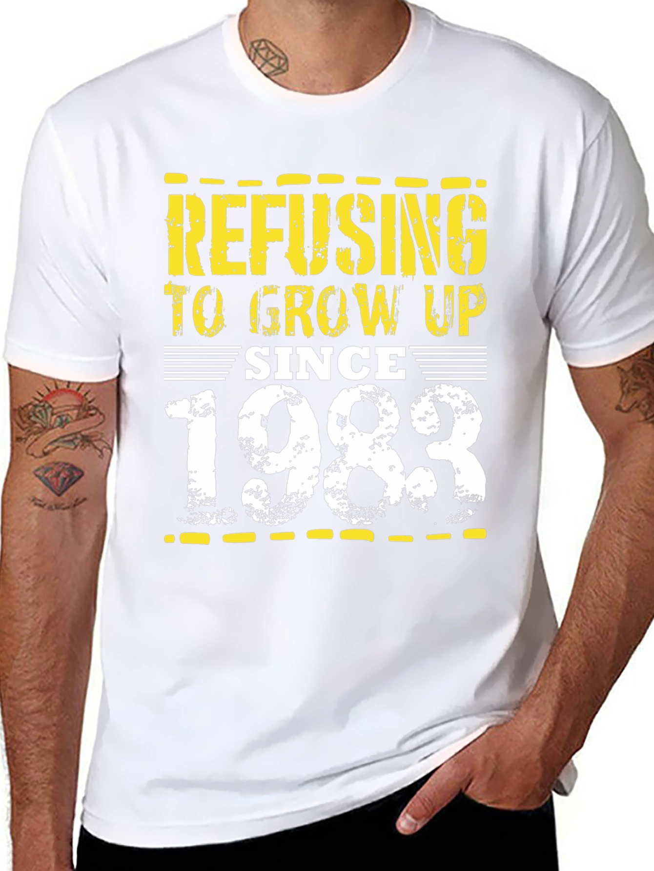 Refusing to Grow Up Since 1983 Tee