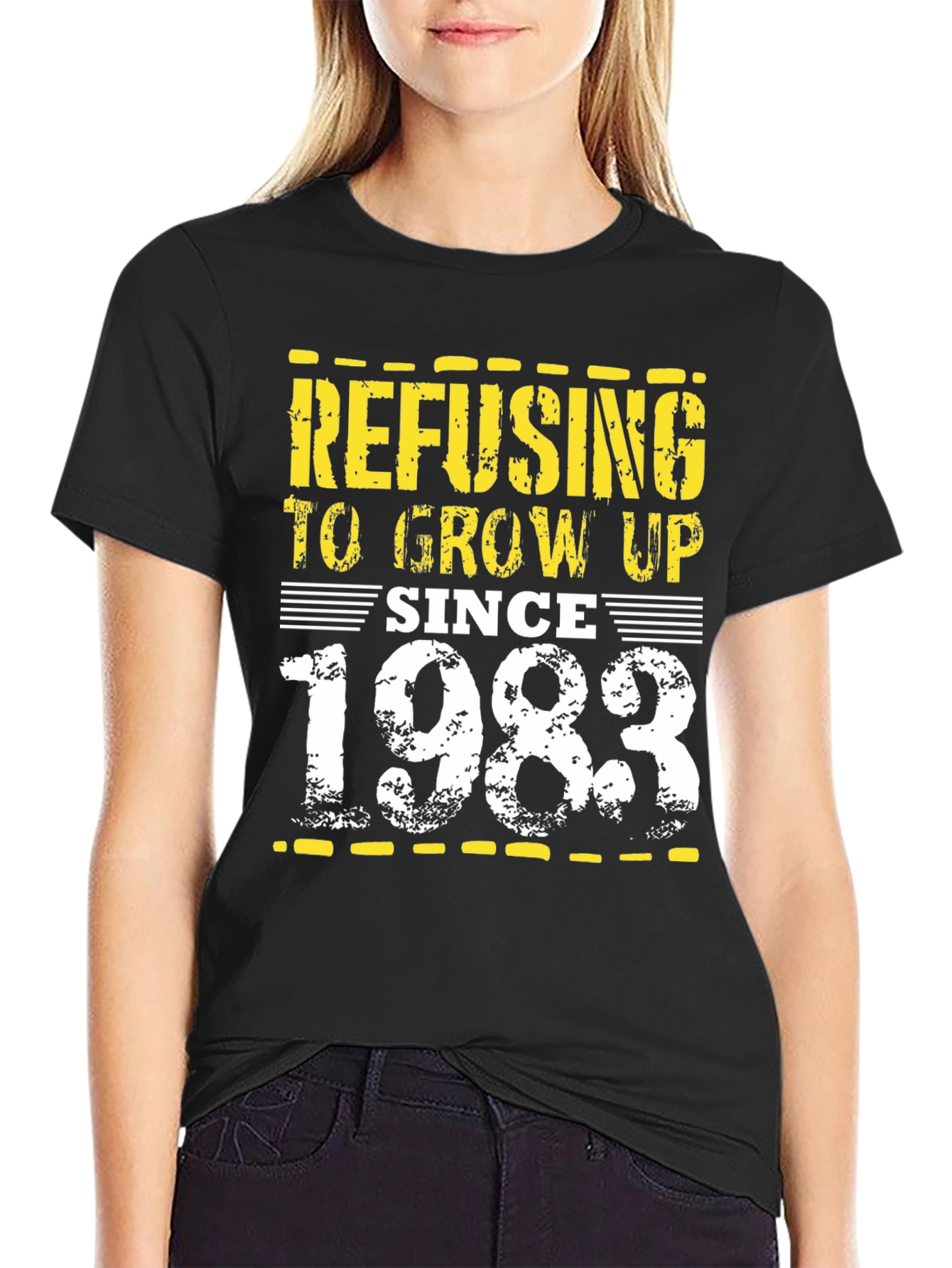 Refusing to Grow Up Since 1983 Tee