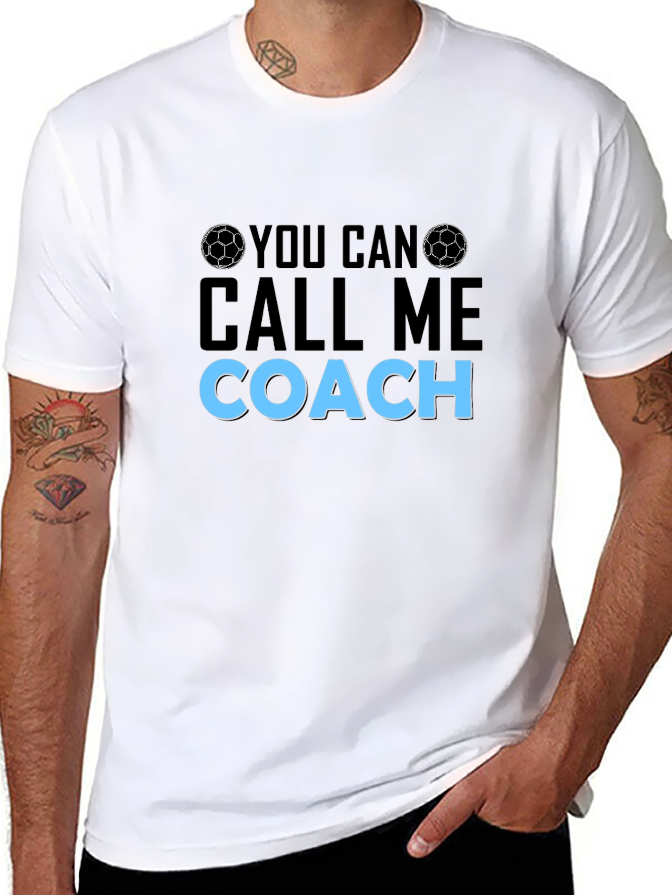 Call Me Coach Graphic T-Shirt