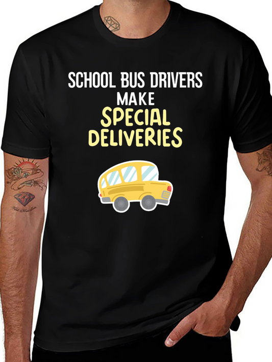 School Bus Driver Special Deliveries T-Shirt