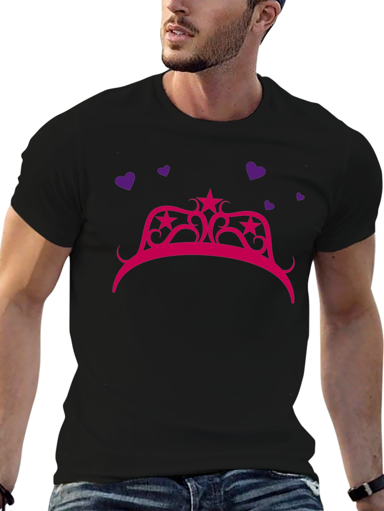 Princess Crown Graphic Tee - Fun & Stylish!