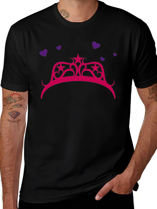 Princess Crown Graphic Tee - Fun & Stylish!