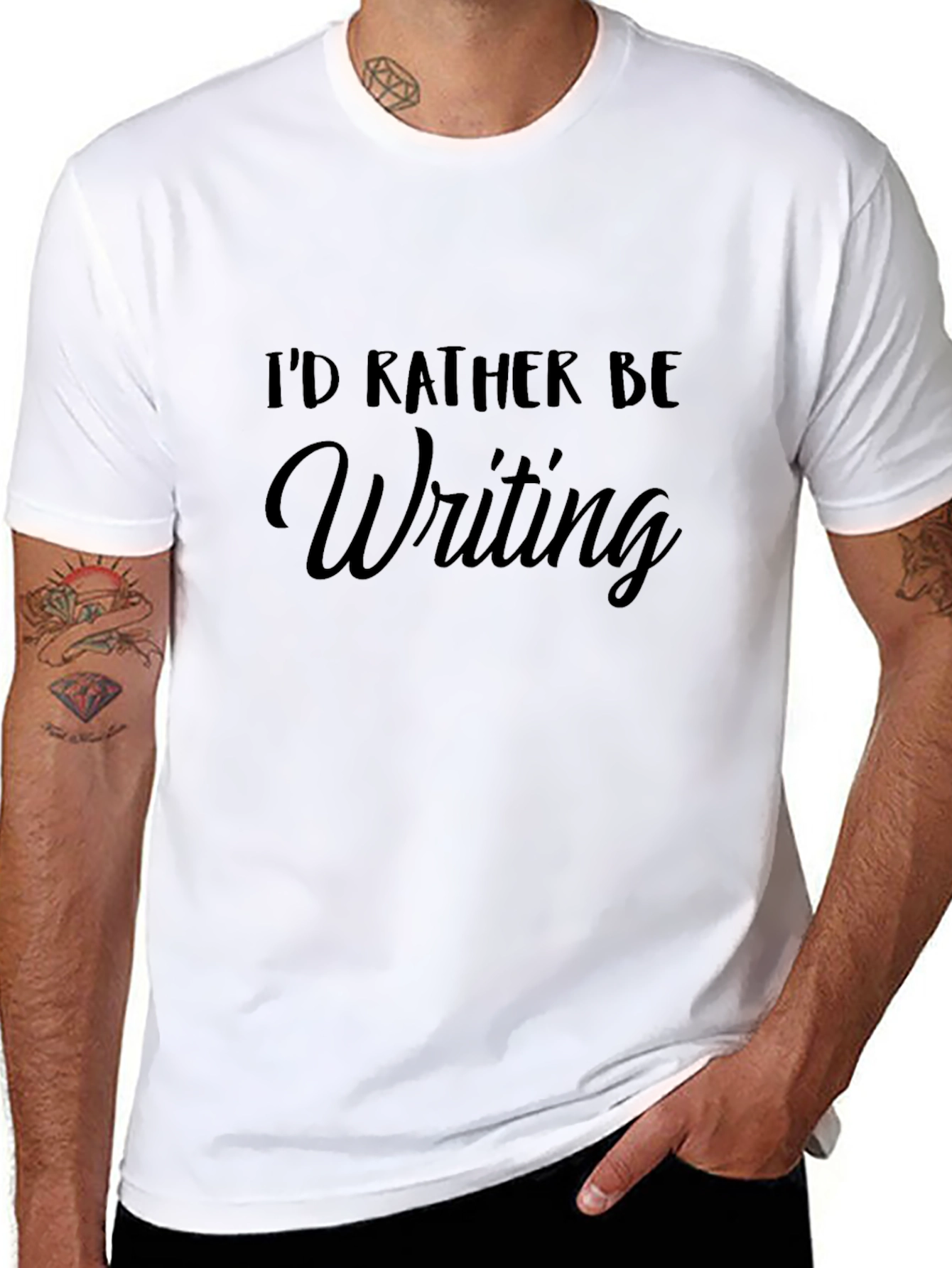 Id Rather Be Writing T-Shirt