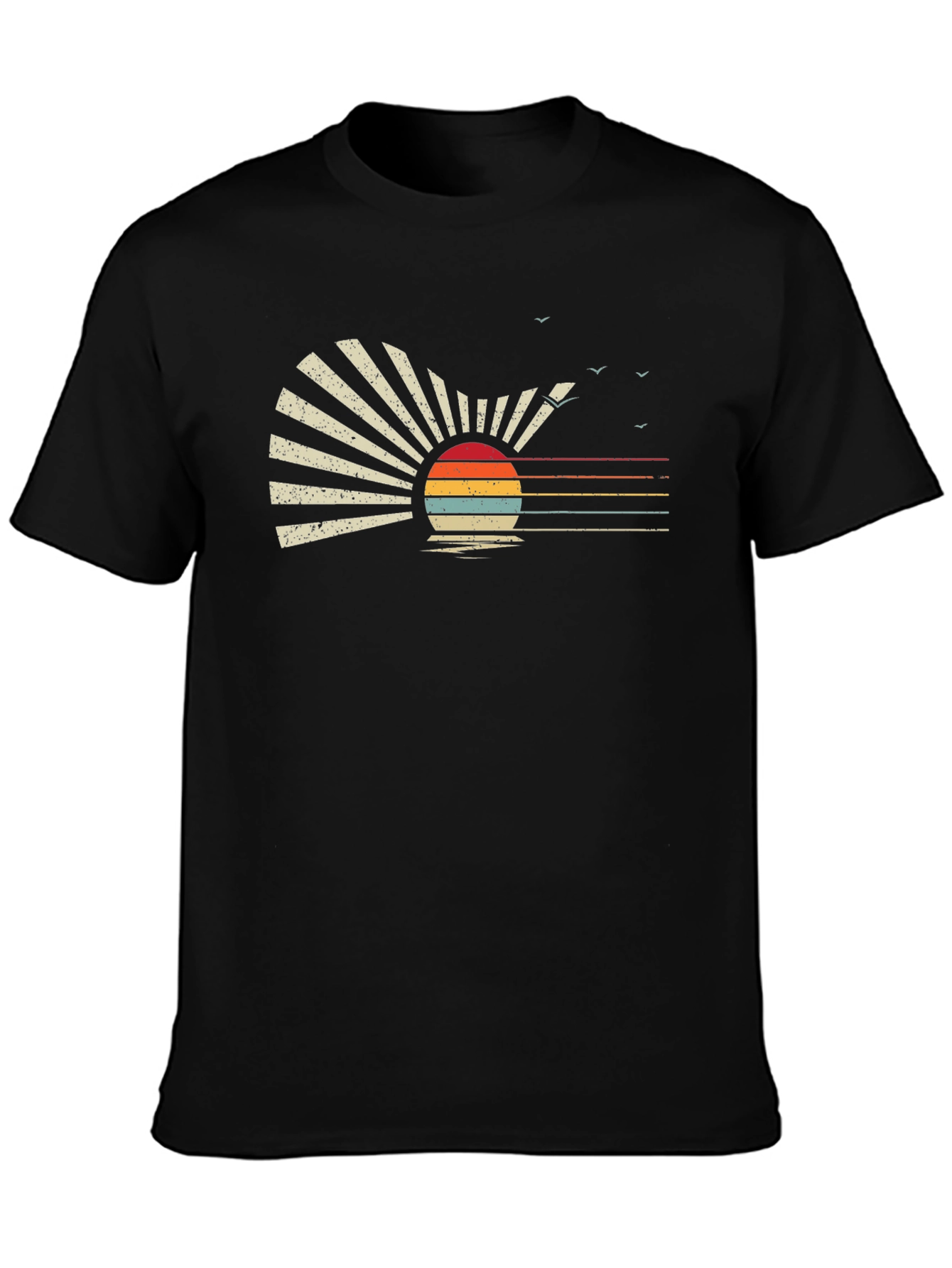 Retro Sunset T-Shirt - Graphic Tee