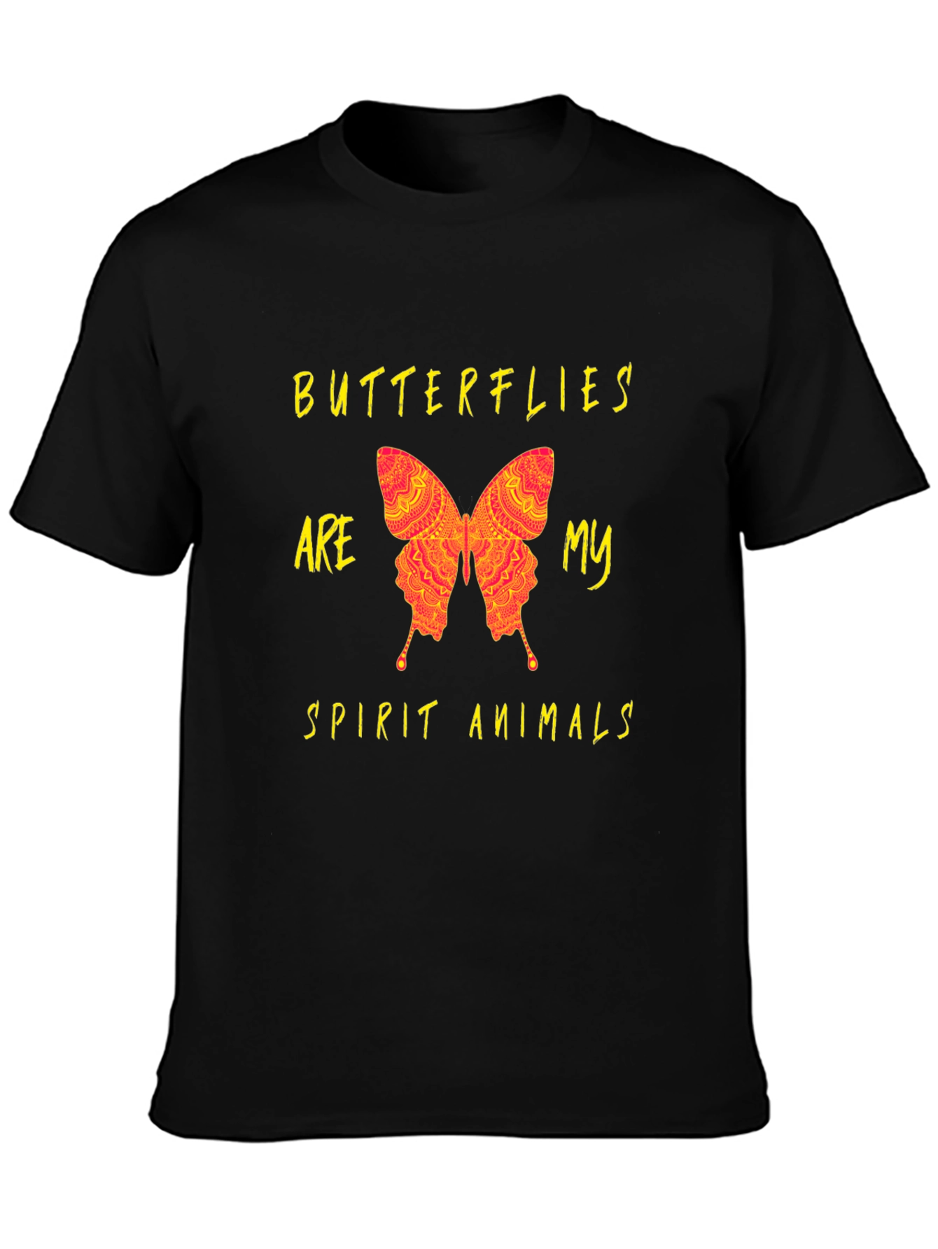 Butterfly Spirit Animal Graphic T-Shirt