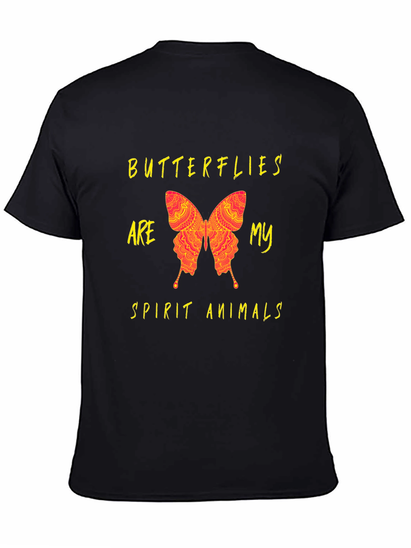 Butterfly Spirit Animal Graphic T-Shirt