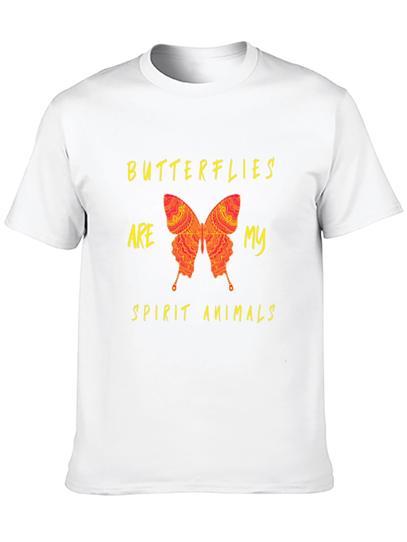 Butterfly Spirit Animal Graphic T-Shirt