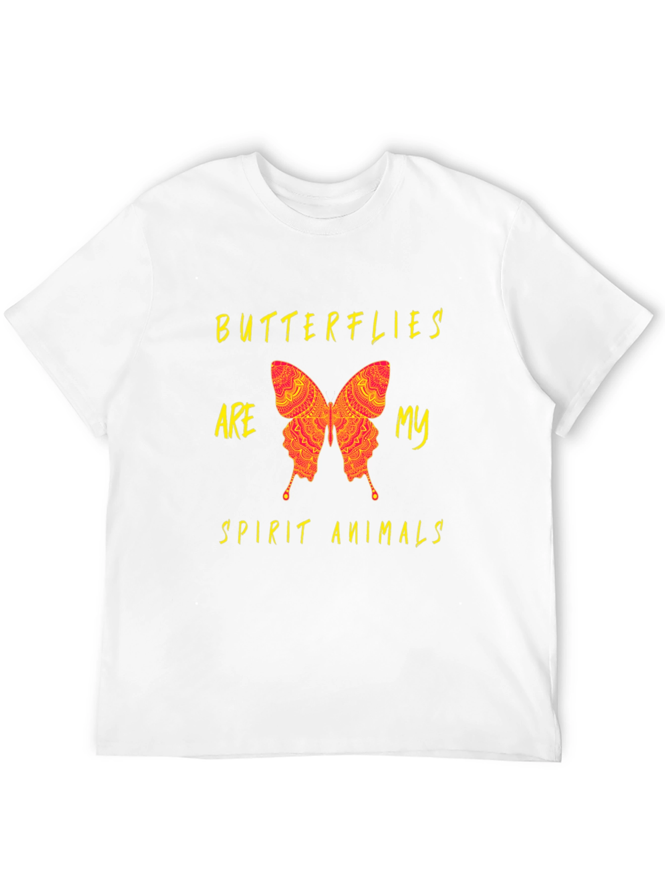 Butterfly Spirit Animal Graphic T-Shirt