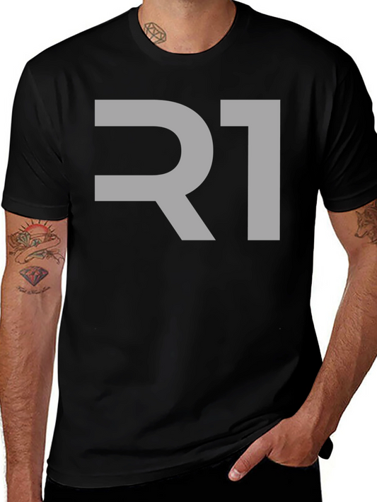 R1 Graphic Tee - Modern Design Soft Cotton