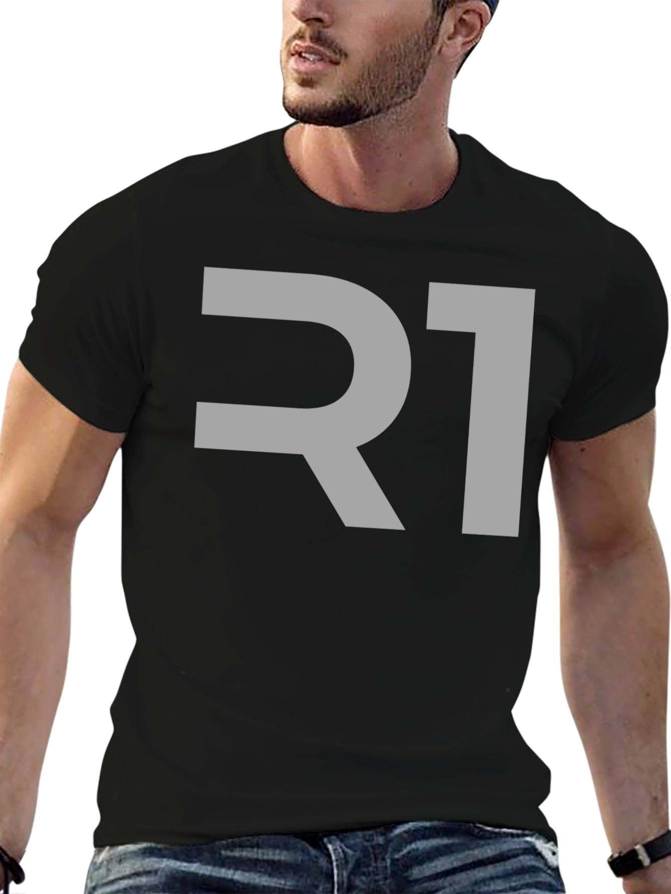 R1 Graphic Tee - Modern Design Soft Cotton