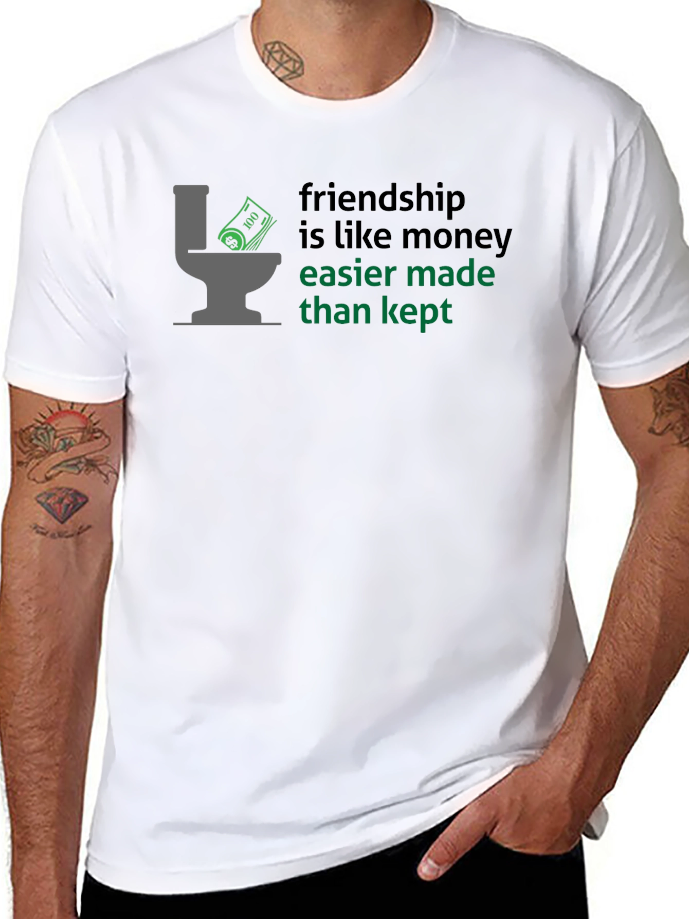 Friendship Is Like Money T-Shirt