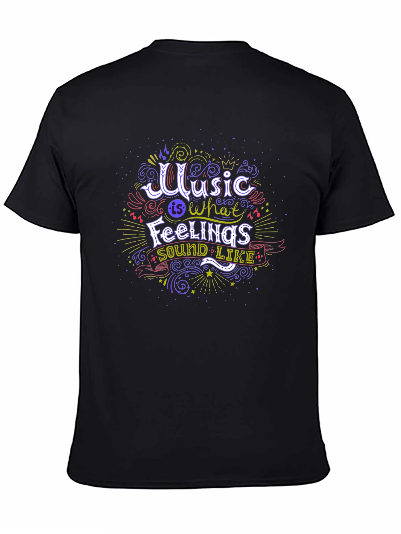 Music is What Feelings Sound Like Tee