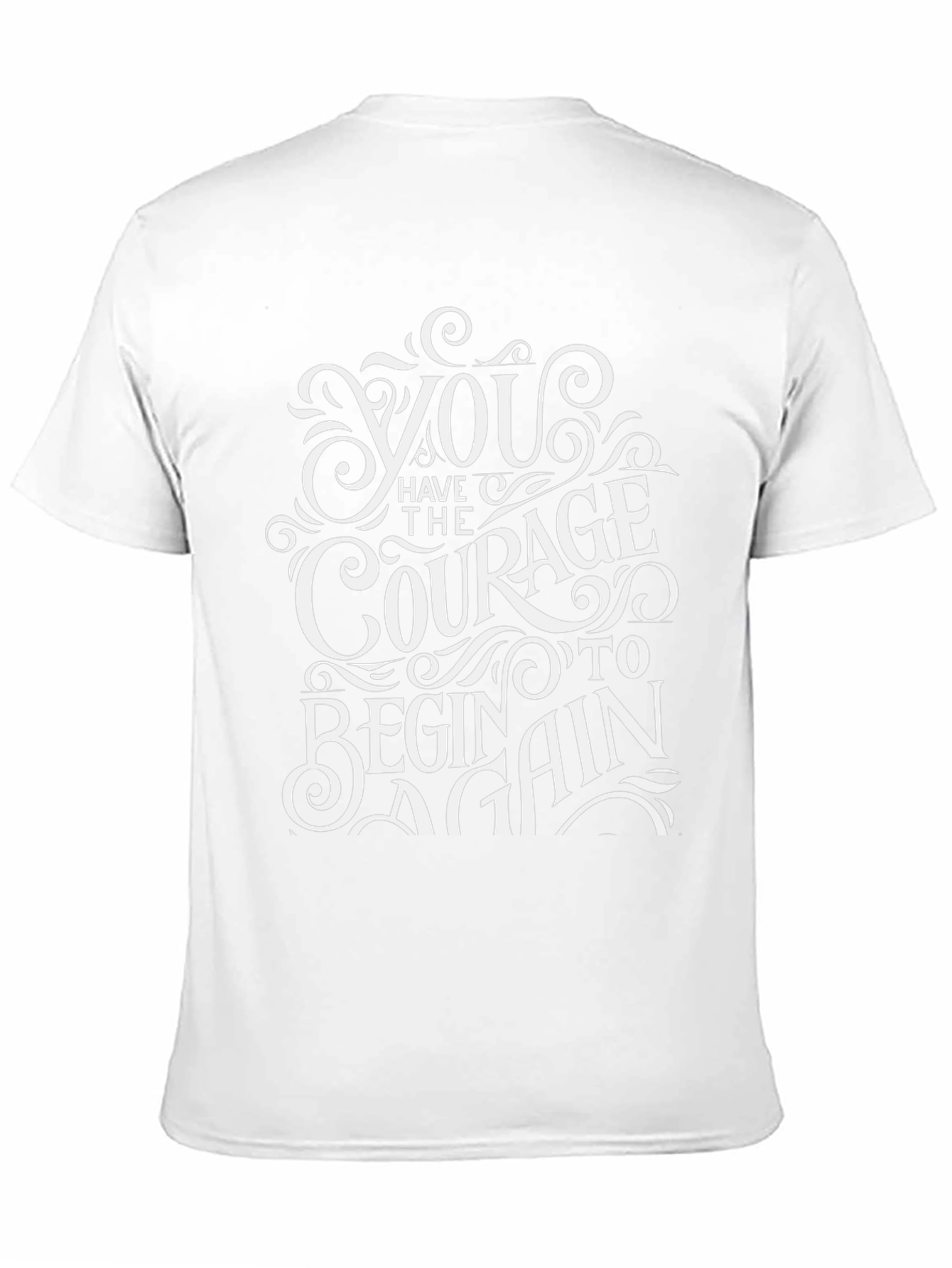 Courage to Begin Again Graphic Tee