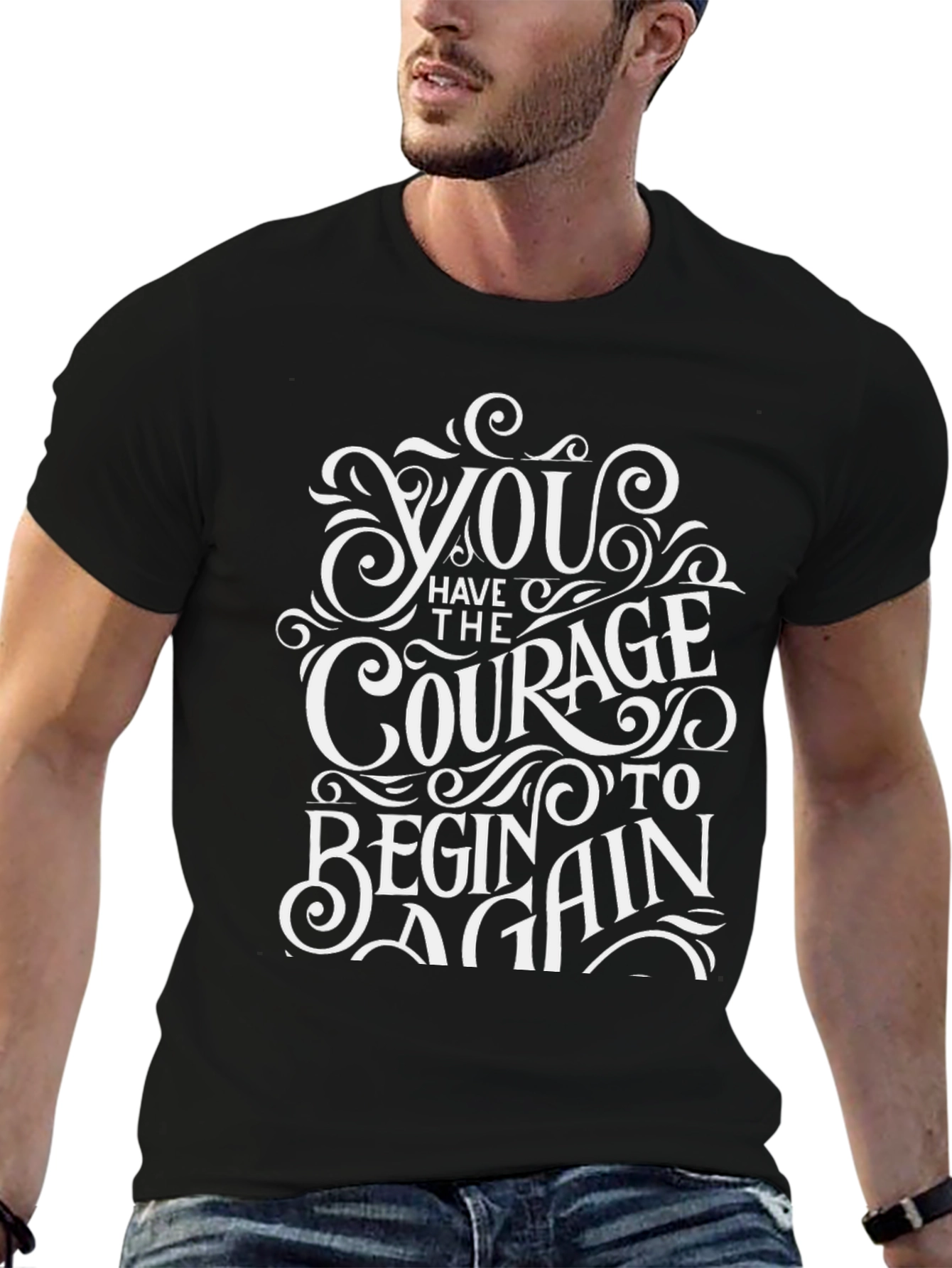 Courage to Begin Again Graphic Tee