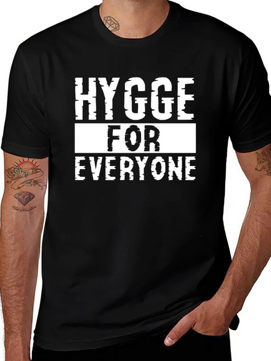 Hygge for Everyone Black Graphic Tee