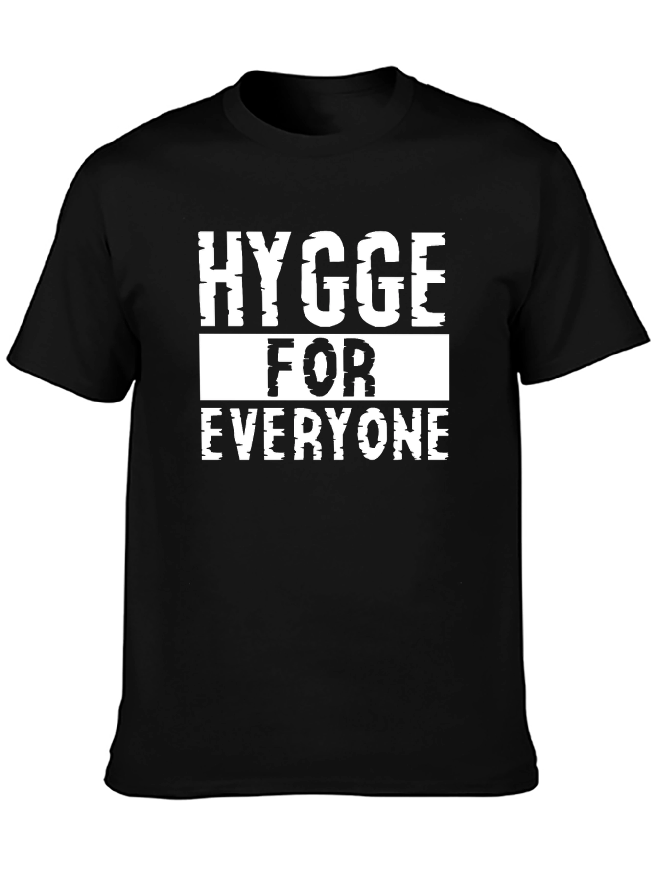 Hygge for Everyone Black Graphic Tee