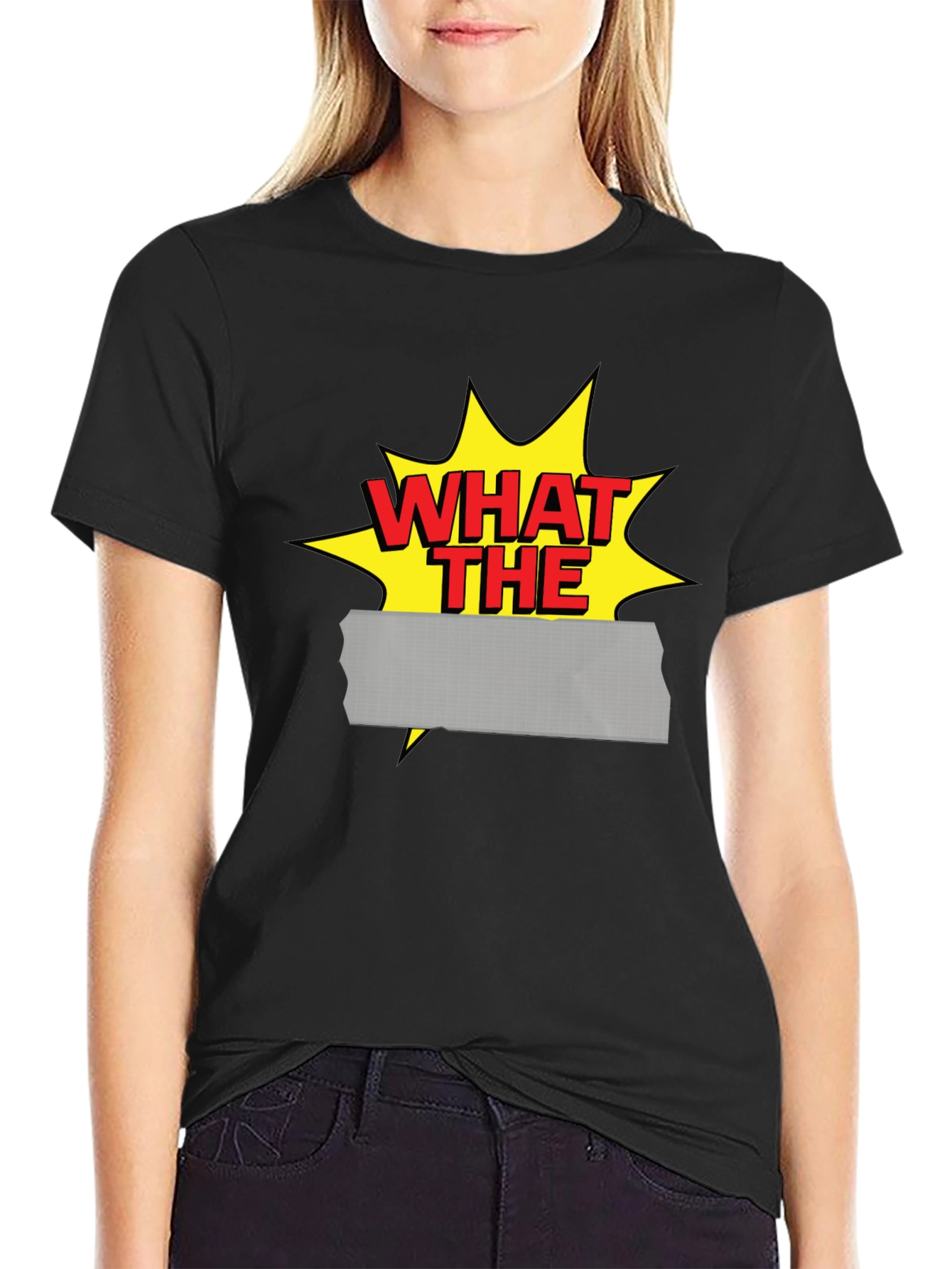 What The Duct Tape T-Shirt - Funny Graphic Tee