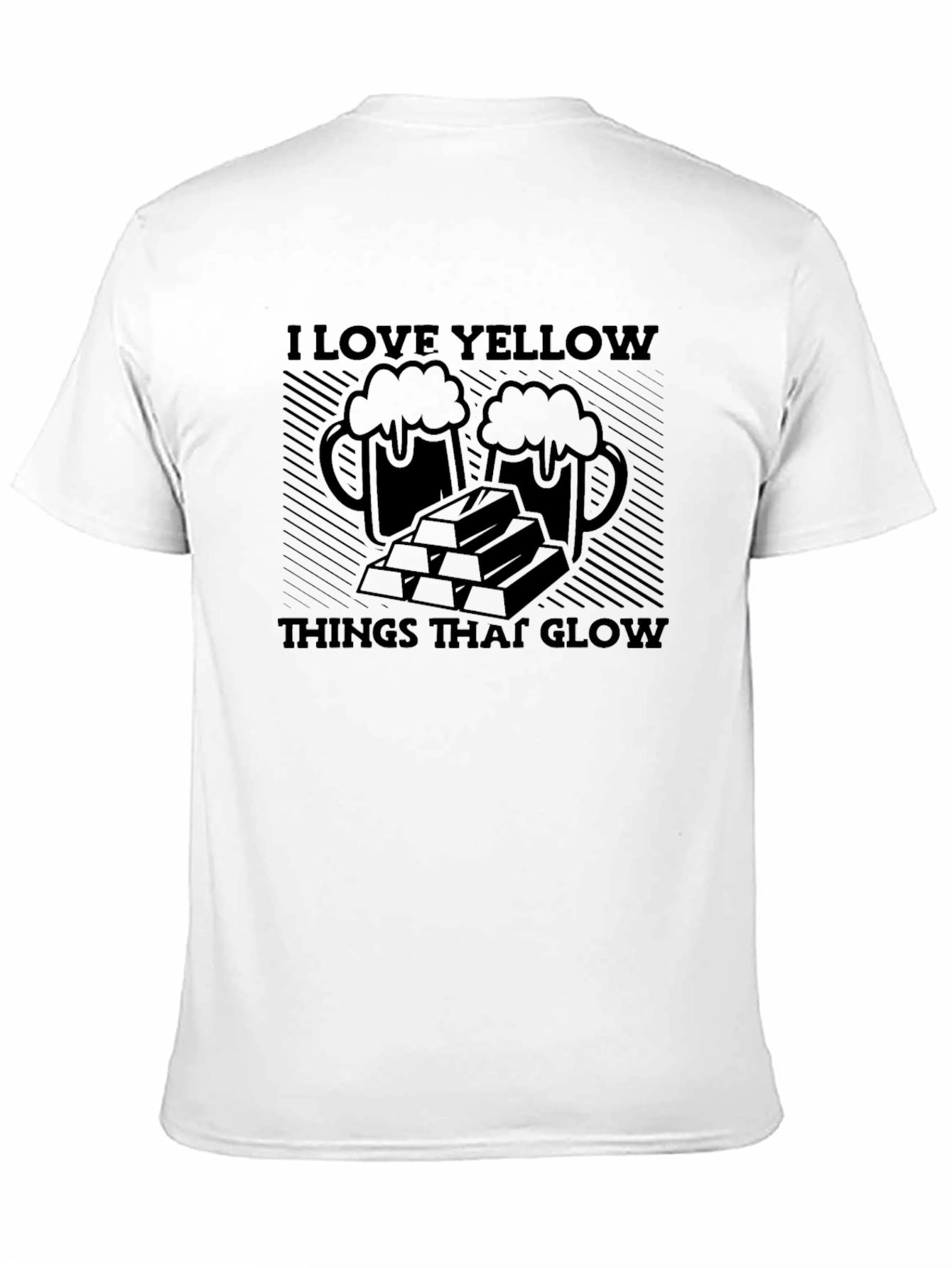 I Love Yellow Things That Glow Graphic Tee
