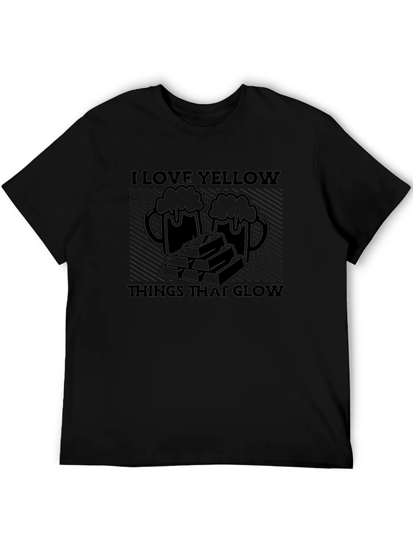 I Love Yellow Things That Glow Graphic Tee