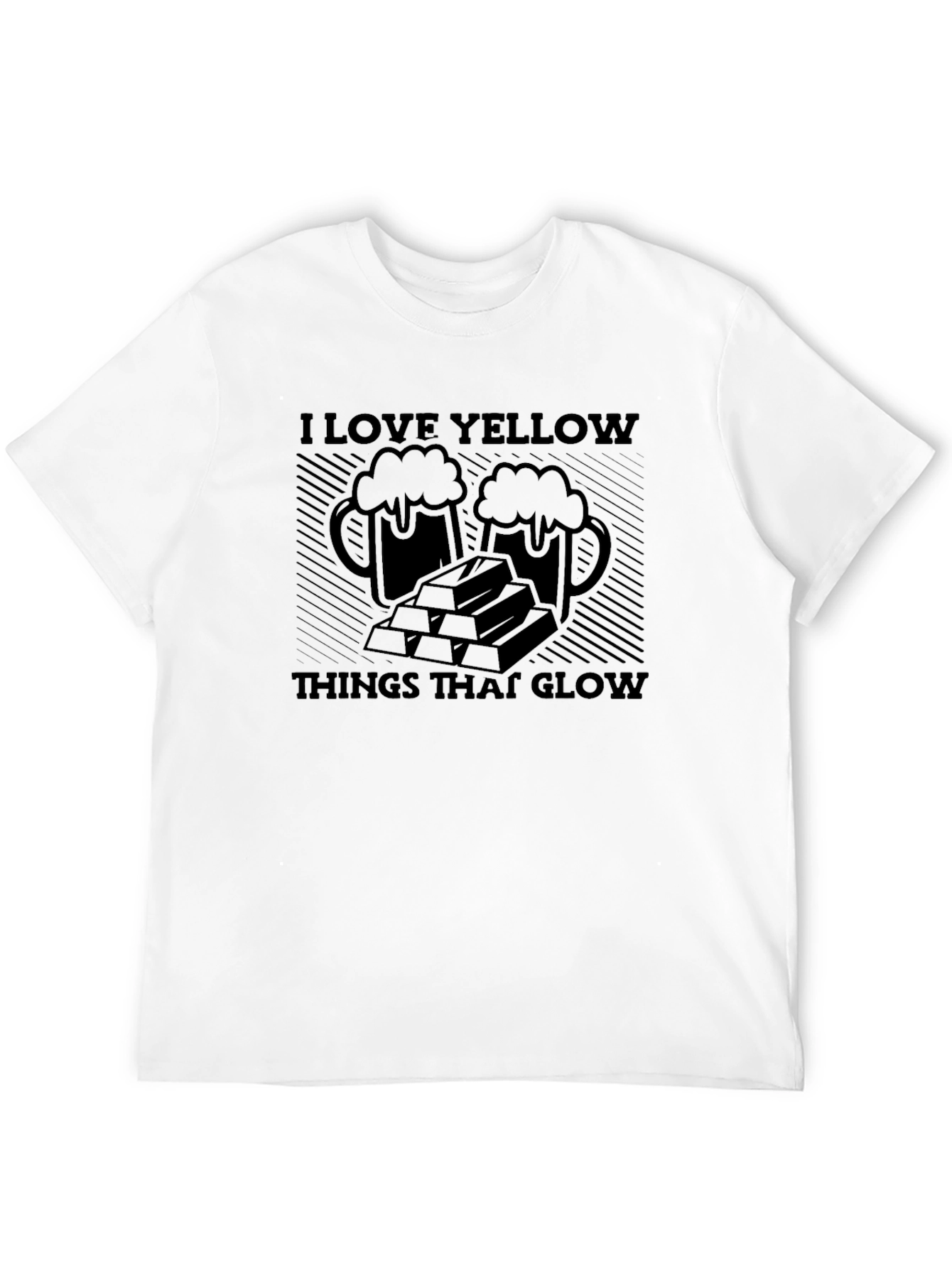 I Love Yellow Things That Glow Graphic Tee