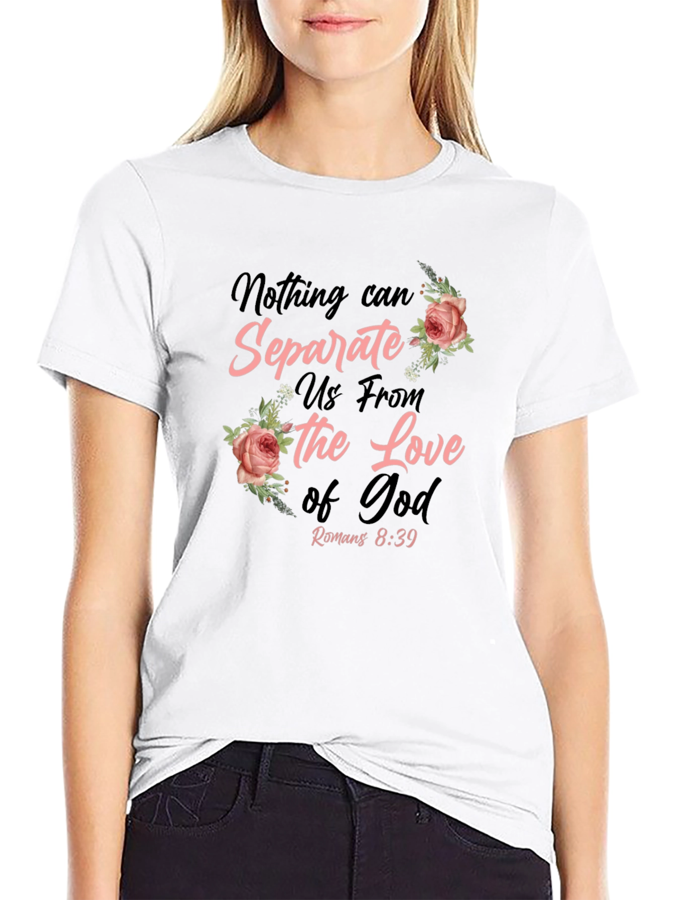 Floral Love of God T-Shirt