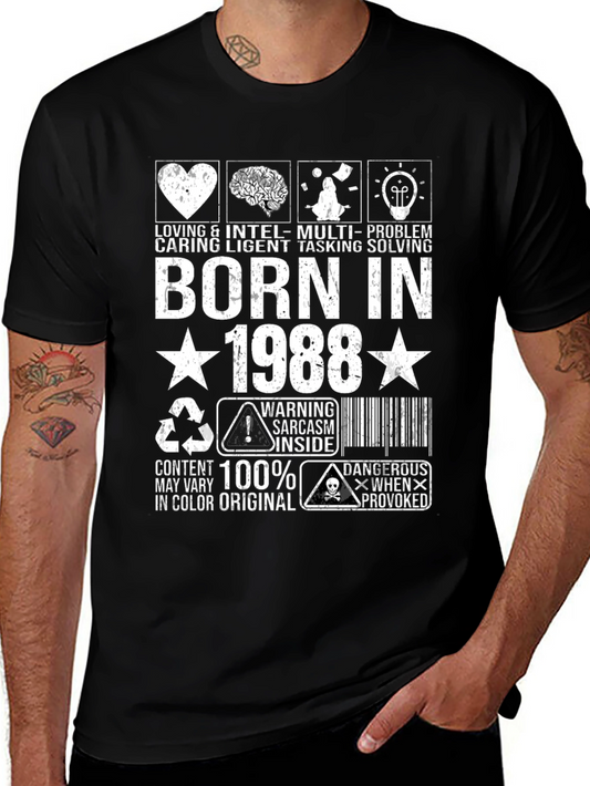 Born In 1988 Graphic T-Shirt