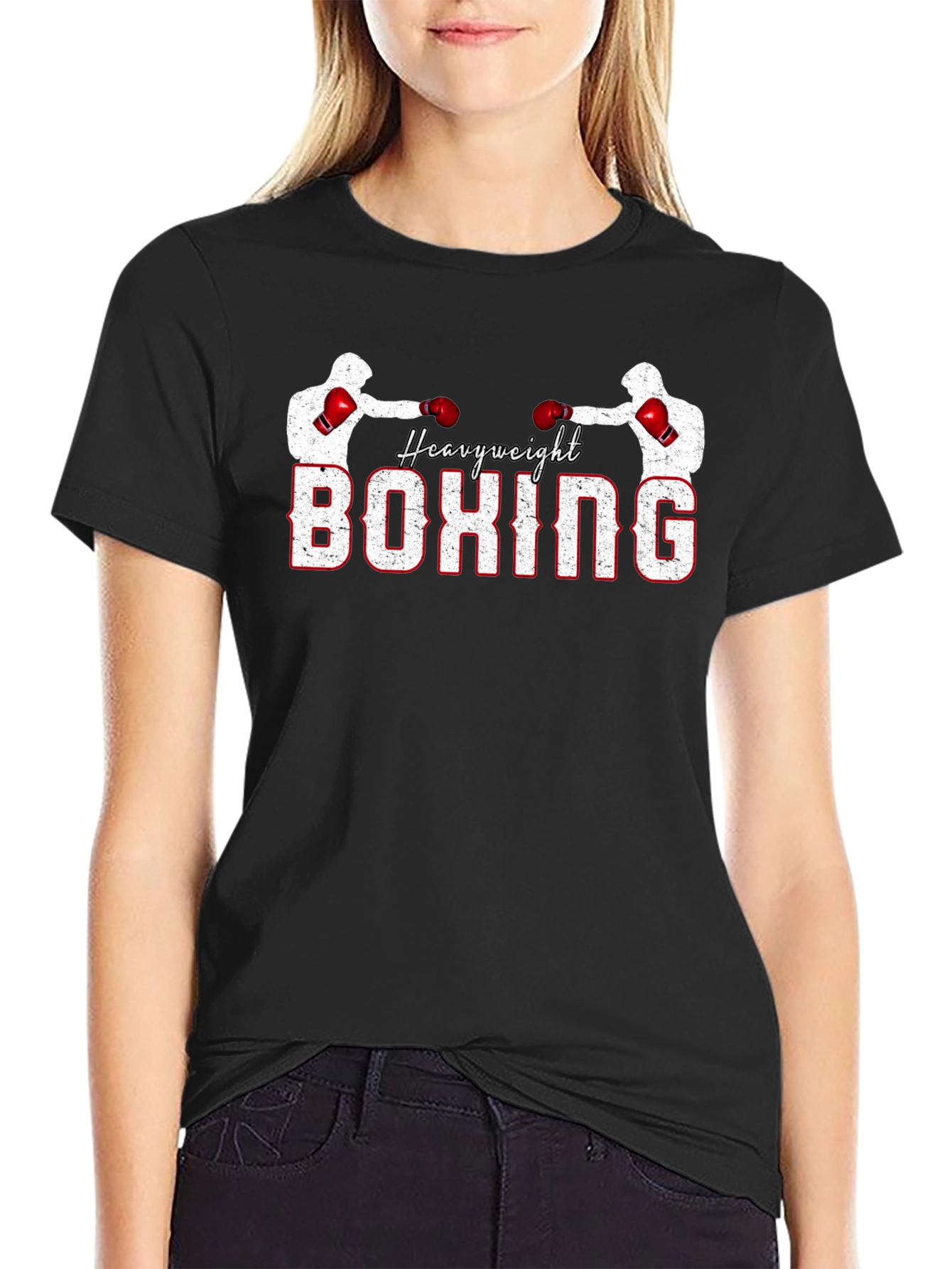 Heavyweight Boxing Graphic T-Shirt