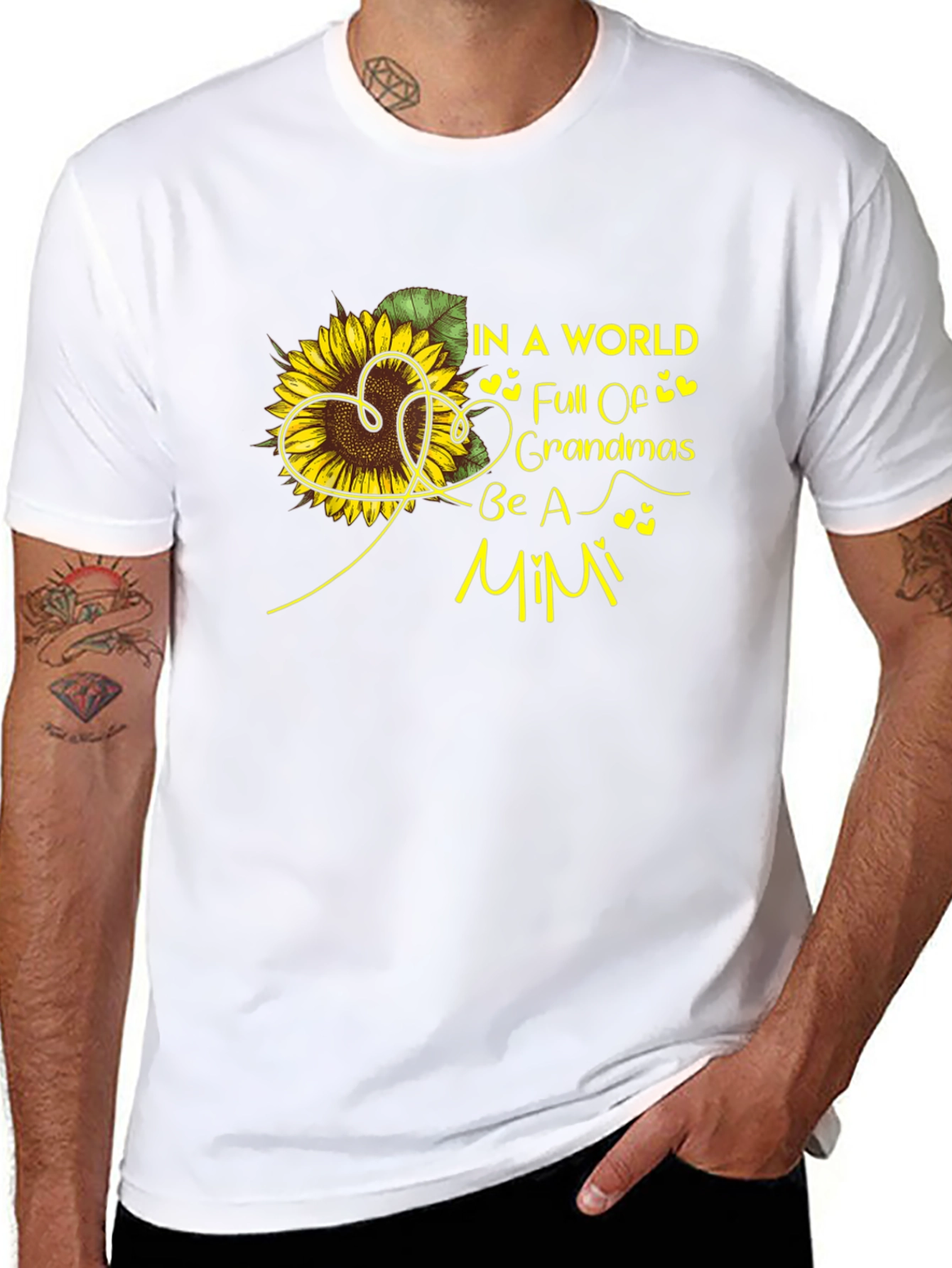 Be a Mimi Sunflower Graphic Tee