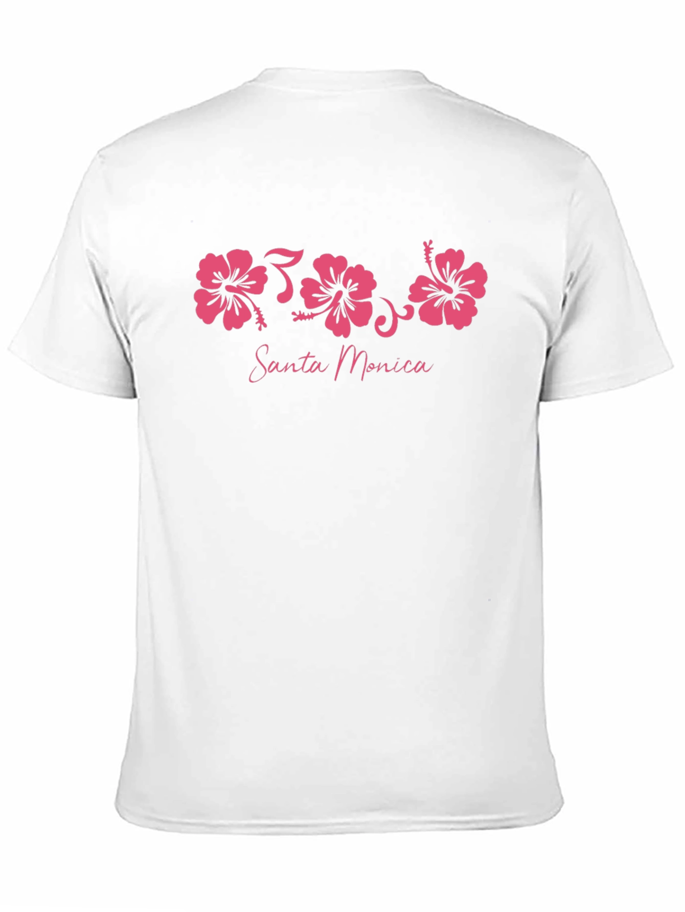 Santa Monica Hibiscus Graphic Tee