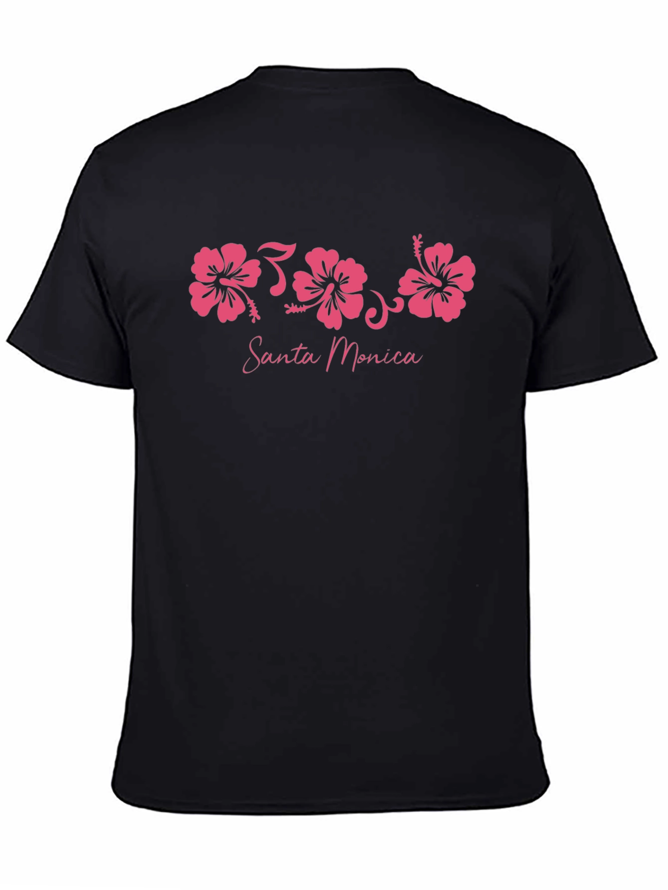 Santa Monica Hibiscus Graphic Tee