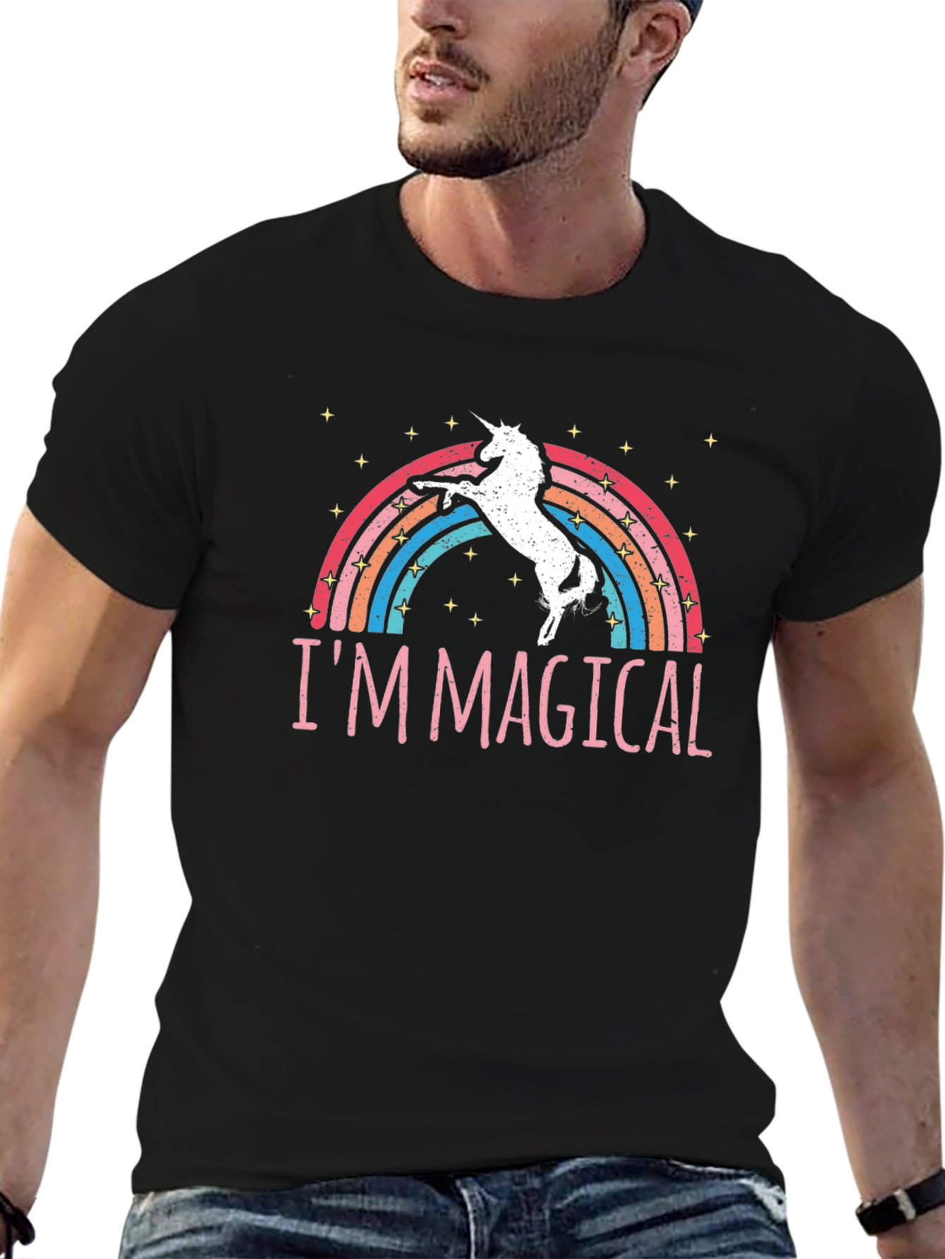 Im Magical Unicorn Rainbow T-Shirt